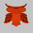 owl.png Owl 3D relief STL file.