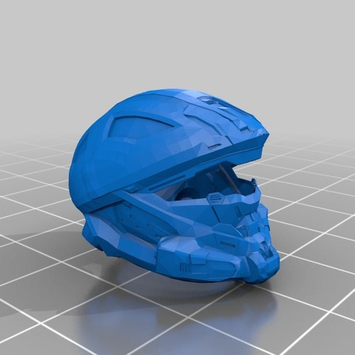 Halo 4 Madsen Helmet 3D model