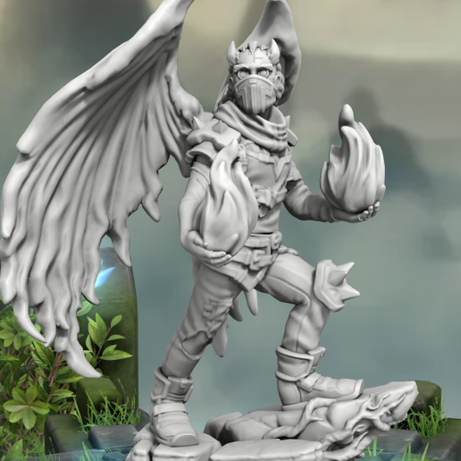 Winged wizard champion
