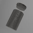 MY COIL 50 FIXED v1.png Бесплатный STL файл Small Knurled Container・3D-печатная модель для загрузки