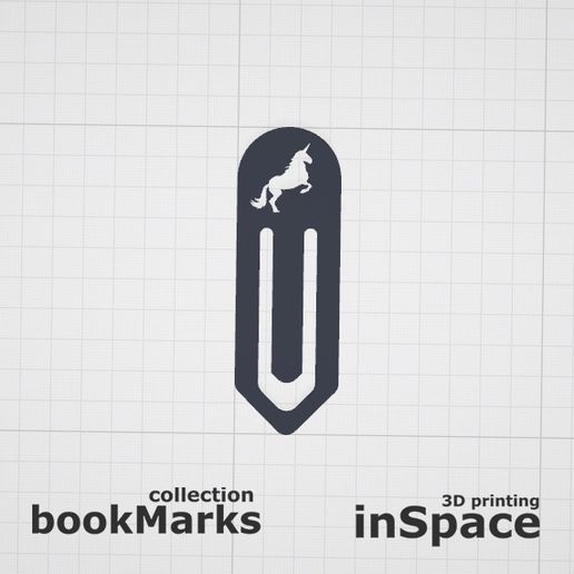 1.jpg Bookmark - Unicorn