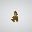 4.png Rabbit from Winnie-the-Pooh 3d model low poly