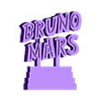 Bruno_Mars_Stand.stl Pop star ornaments