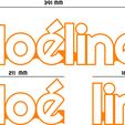 noeline-cotes.jpg Noéline, luminous led name, 3D name