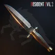 Combat-Knife-Resident-Evil-2-Biohazard-re2-ii-3d-model-stl-cosplay-prop.webp Coltello da combattimento di Residual Evil 2 (remake) per cosplay – modello stampato in 3D