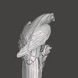 papug3.jpg Parrot on tree 3D scan