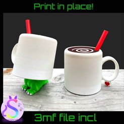 dragonchino_normal.jpg STL file Whole Latte Dragon・3D printing template to download
