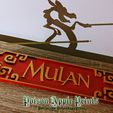 m4.jpg Disney Mushu Mulan Chopstick Holder / Incense Burner