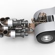 - I = i ny Pe med | Nw Diecast Pulling tractor with 4 jet engines Version 2 Scale 1:25