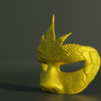99.png Prom Party Masquerade - Face Mask 3D print model