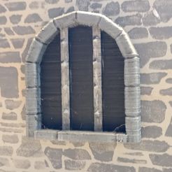 1695724142944.jpg STL file Medieval style windows・3D printer model to download