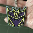 IMG_6563.jpg Transformers Megatronus Prime Badge & Keychain