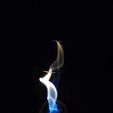 Vortex001.jpg Tornado Bioethanol Table Lamp - Vortex Flame Fireplace - STL