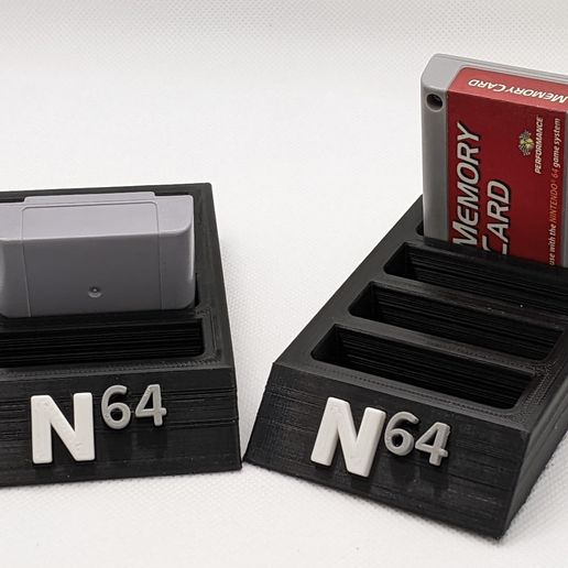 🎲 Nintendo 64 Controller Pak Storage・ STL File for ・Cults