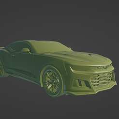 1.png STL file Chevrolet Camaro ZL1 2022・3D printing template to download