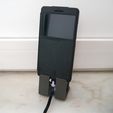 holder1.jpg Customizable Smartphone stand / charging holder
