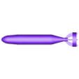T2.stl Torpedo shell bomb