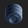 1-02.jpg Modern Ribbed Succulent Planter - 3D Printable Table Pot
