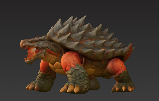 👹 Monster Shelldon Scaldera・ 3D File for 3D printing・Cults