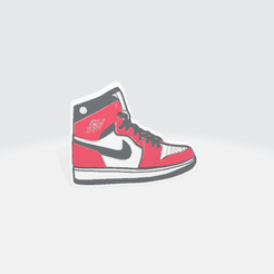 STL file Light Nike Air Jordan LED Box・Model to download and 3D