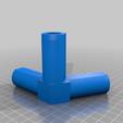 pvc3-120.png Space Frame connector for PVC 1" pipe