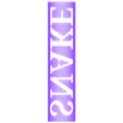 O5_SnakeStencil.stl Snake Eye Bomb Rocket