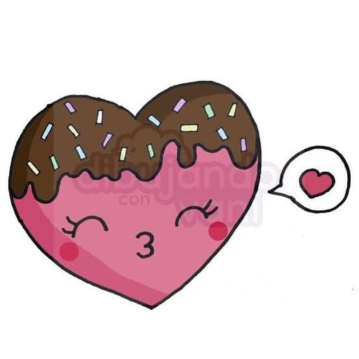 Ice cream heart cookie cutter marker 3D model