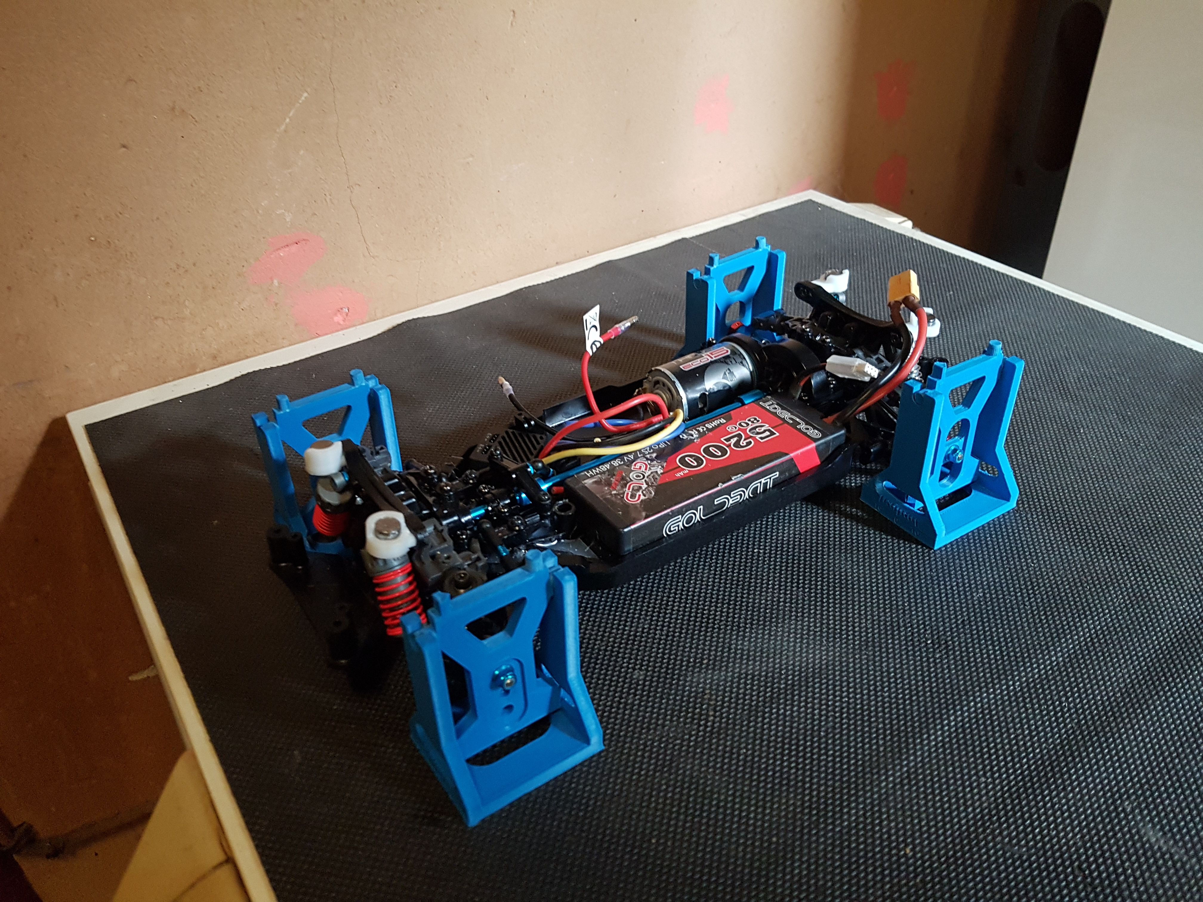 3D printed RC Car Setup Camber Toe Steering • made with Ender3 Max・Cults
