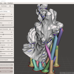2019-08-19 21_30_24-Autodesk Meshmixer - Lavaflow.stl.png Gloomhaven Monster : Savvas Lavaflow (Mélangeur et fichiers supportés)