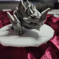 Dauntless_rock_front.jpg STL file Deepfrost Skarn - Dauntless inspired・3D printing model to download