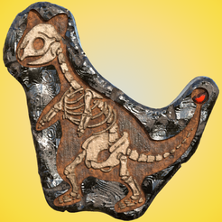 Ampharos.png Fichier STL Fossile Pokémon - Ampharos・Objet pour imprimante 3D à télécharger
