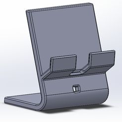 Image 1.jpg Download free STL file tablet holder • Template to 3D print, Michael_moi