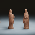 Xmas_3Dprintable_Melchior_Remastered.png Christmas nativity figurines Set 3D Printable 3D Scan