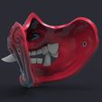 Render_Etsy.66.jpg Samurai demon mask 3D printed model