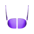 REAR GLASSES.stl Cessna 172SP 172S Skyhawk Aircraft