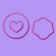 181.png frame love COOKIE CUTTER