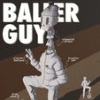 illustration.jpg ARTICULATED CUTE SKULL WITH AIRLESS BASKEBALL BALL, BALLER GUY