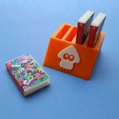 Splatoon-1.jpeg Bases for Nintendo Switch mini game box - Splatoon Edition