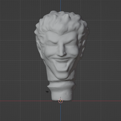 jkr1.png Файл OBJ Mego Stlye Joker Head・Модель для загрузки и печати в формате 3D
