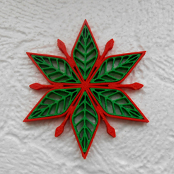 Capture_d_e_cran_2015-12-08_a__10.12.01.png Free STL file Color Snowflake・Design to download and 3D print