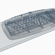 Transparent-Front.png Keyboard Sliders - Sliding Shelf Brackets For PC Desk