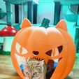 DSC_1065.jpg Giant Jack O Lantern Pumpkin Pet Bed