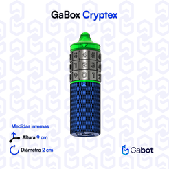 Cryptex-1.png Cryptex Container - Gabot