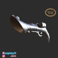 1 Vay Ready Kosplayit Og RooT Miss Fortune Candy Cane Gun 3D Model League of Legends