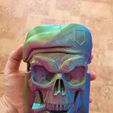 20250805_092633.jpg Custom ignition cover "Skull in beret" for Ural motorcycle