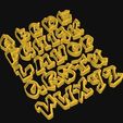 Captura-de-Pantalla-2023-03-19-a-las-10.53.23.jpg Fichier STL POLICES DE CARACTÈRES POLICES DE CARACTÈRES ALPHABET MODÈLE GRAFFITI ACTION-1 FICHIERS LETTRE PAR LETTRE SÉPARÉMENT・Design imprimable en 3D à télécharger