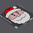 Santa-Claus-II-Wall-Decor-Color-3mf.png Christmas: Santa Claus II Pack