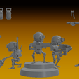 3-auxiliary-monopose-part-2.png 3D file AUXILIARY SERVOCORES - ASSISTANT DROID SQUAD -MONOPOSE- 28mm・Model to download and 3D print