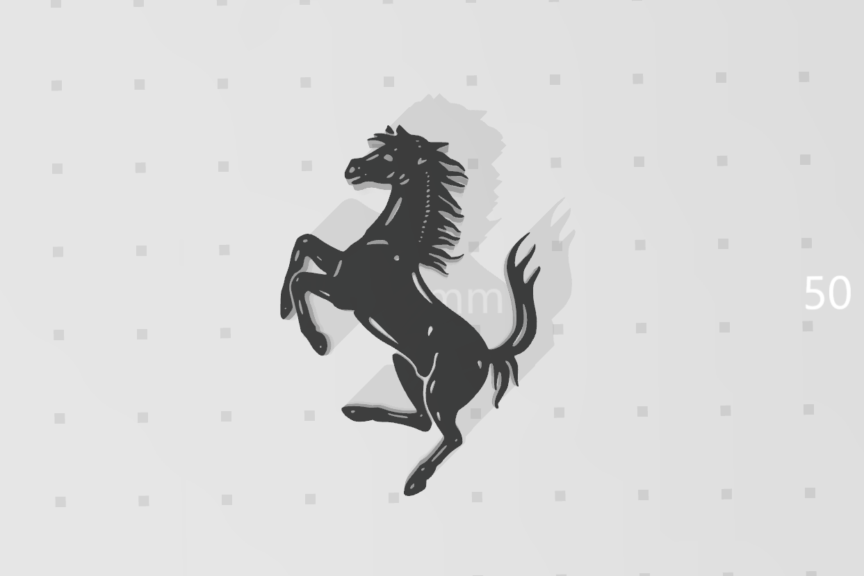 horse_01.png Descargar archivo STL gratis Caballo rampante • Modelo para imprimir en 3D, eAgent