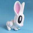 blob-lab-bunny-toy4mcrop.jpg Blob Bunny - Articulated Flexi Art Toy